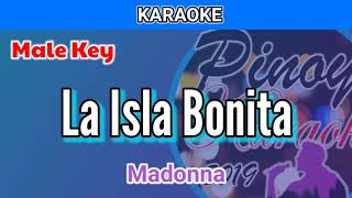 La Isla Bonita by Madonna Karaoke  Male Key [upl. by Andrey41]