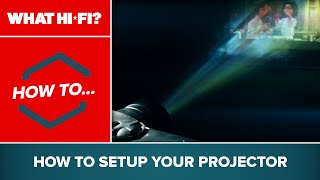 How to set up your projector [upl. by Burnaby]