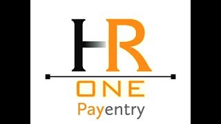 HR One  Payentry Solutions [upl. by Hirst197]