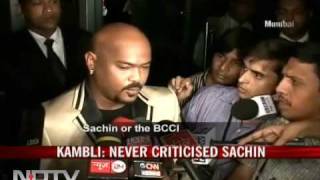 Never criticised Sachin Kambli [upl. by Donough]