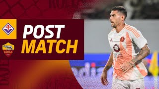 LORENZO PELLEGRINI  INTERVISTA POST FIORENTINAROMA [upl. by Nafri]