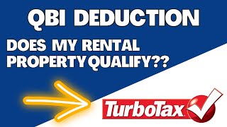 QBI Deduction on Rental Property  Qualified Business Income  Section 199A  TurboTax [upl. by Lucey]