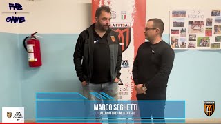 Interviste Post Gara MLA Futsal  Bocconi ST [upl. by Anrev366]