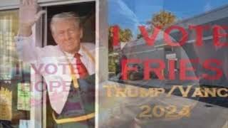 I Vote Hope I Vote Fries  TRUMPVANCEFRIES 2024 DonaldJTrumpforPresident trump trump2024 [upl. by Bina]