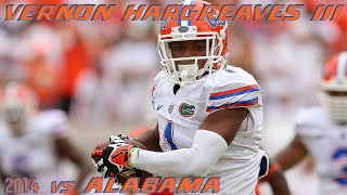 Vernon Hargreaves III Florida CB vs Alabama [upl. by Wehtam]