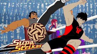 Volleyball Soccer  Supa Strikas  Full Episode Compilation  Soccer Cartoon [upl. by Leuqcar619]