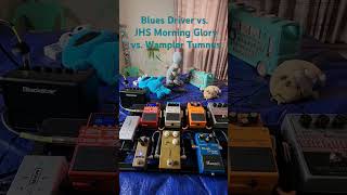 Tone Comparison Boss Blues Driver vs JHS Morning Glory vs Wampler Tumnus jhspedals wampler [upl. by Randie]