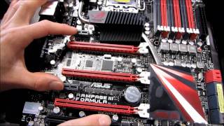 ASUS Rampage III Formula Core i7 Gaming Motherboard Unboxing amp First Look Linus Tech Tips [upl. by Naivart149]