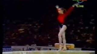 Tatiana Lysenko 1992 Worlds SemiFinals BB [upl. by Woodhouse]