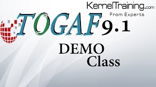 Togaf Tutorial for Beginners  TOGAF 91 Architecture [upl. by Norrabal]