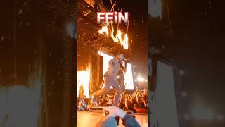 Travis Scott concert earthquake  Travis Scott Fein earthquake 🌍🌪️ shorts travisscott rapper [upl. by Acirrej]