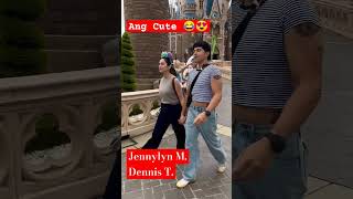 Omg Jennylyn ft Dennis Those outfit Dennis hehe Carlos Yulo ang Pegreels😂☺️fypシ゚ shorts fun yt [upl. by Llenil]