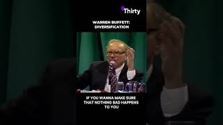 WARREN BUFFETT ON DIVERSIFICATION trading investment trading crypto stocks money investing [upl. by Hamal]