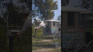 Delivering mail in 1903  Restored Footage [upl. by Thgirw]