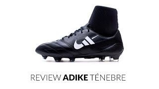 Review bota adiKE Ténebre  La nueva bota de Cristiano y Messi [upl. by Amocat669]