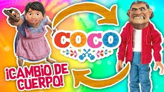 MIGUEL y su Abuela CAMBIAN de CUERPOS 😱 🔄  Coco Juguetes Fantásticos [upl. by Gardol939]