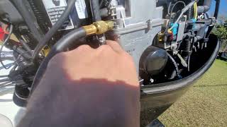 Mercury 60 HP EFI 4 stroke low pressure fuel system information amp test procedures [upl. by Fen]