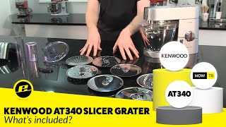 Kenwood AT340 Slicer Shredder Attachment Guide [upl. by Jermyn655]