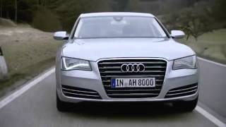 Official Audi A8 Hybrid in motion 2013 [upl. by Halona724]