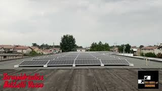 Installazione ponteggio e impianto fotovoltaico Viessmann [upl. by Dorita939]