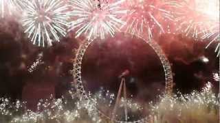 London New Years 2013 Countdown Fireworks [upl. by Portwin]