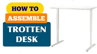 Ikea TROTTEN Desk  Ikea TROTTEN Desk Skrivbord [upl. by Hedvig]