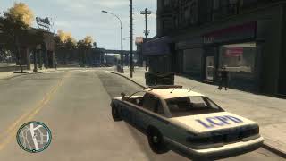 GTA IV Facts  Police car sirens sound distorted when damaged [upl. by Jarib480]