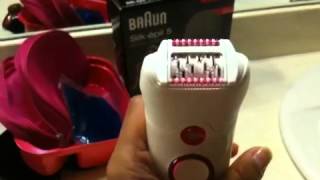 Braun SilkEpil Epilator Review  Does the Epilation Hair Removal Technique Work [upl. by Lizette491]