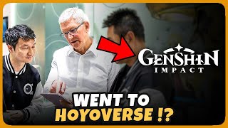 WAIT WHAT Apple CEO Went to HOYOVERSE [upl. by Sidoney]