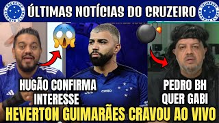 💣🔥 CRAVOU AO VIVO NO JOGO ABERTO  HEVERTON GUIMARÃES REVELA INTERESSE DO CRUZEIRO EM GABIGOL [upl. by Wager]