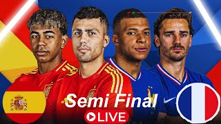 🔴 Spain vs France LIVE Euro Cup 2024 Germany Full Match Live Score Board [upl. by Woolson411]