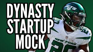 2024 Dynasty Startup Mock Draft  Superflex PPR [upl. by Marti]