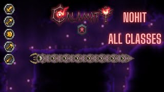 Terraria Calamity Eater of Worlds Master Death Mode No Hit All Classes [upl. by Neomah]