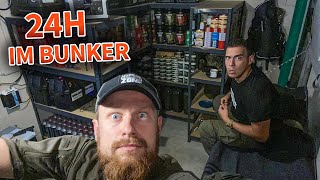 24h im PREPPER BUNKER Challenge  LIVE mit Survival Mattin  Teil 1  Fritz Meinecke [upl. by Pansy]