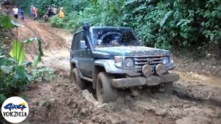 🔥Toyota Machito Silverado Meru Prado Hilux Kavac Autana en accion Venezuela 4x4 🔥OFFROAD [upl. by Corette]