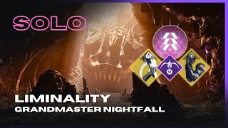 Solo Grandmaster quotLiminalityquot on Prismatic Hunter  Episode Echoes  Destiny 2 [upl. by Mussman]