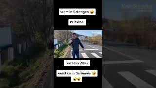 CA ÎN GERMANIA 😂🇷🇴 romania autostrada diaspora news respect funny viralvideo [upl. by Spearman]