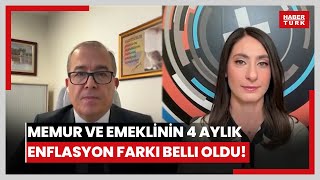 Memur ve emeklinin 4 aylık enflasyon farkı belli oldu Peki memur ve emeklinin 2025 zammı kaç olur [upl. by Ralyks]