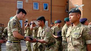 Gurkha Recruit Intake 24 Cap badging in Catterick 5 Aug 24 [upl. by Raasch187]