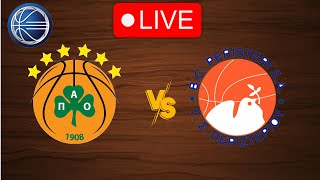 🔴 Live Panathinaikos vs Peristeri  Live Play By Play Scoreboard [upl. by Uliram]