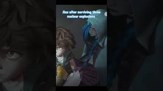 Jinx meet Isha  memes funny arcaneedit arcanejinx dinspe jinxedit musical music [upl. by Nerrot]