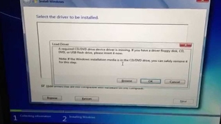 Windows 7 Installation CD or DVD drivers not found Error Bug Fix [upl. by Candide]