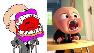 BABY BOSS Revenge  Funny Memes  Boss Baby Movie Scene Funny Drawing [upl. by Eidnarb]