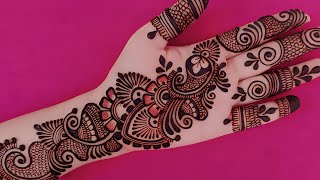 New Stylish mehndi design  Simple Henna design  Mehndi designs  Cone designs  Mehandi design [upl. by Lacombe]