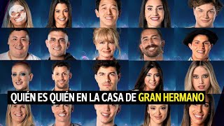 GRAN HERMANO 2023 estos son los participantes de la nueva edición  Quiénes entraron a la CASA [upl. by Oenire]