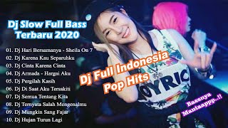 Dj Slow Full Bass Terbaru 2020  Dj Lagu Pop Hits Indonesia  Enak Banget Bassnyaa [upl. by Welford716]