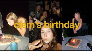 CLEMS 17TH BIRTHDAY I pâtisserie amp soirée 🌟🍰💋 [upl. by Anewor]