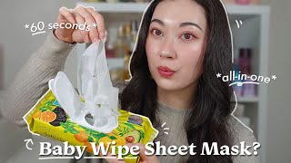 Japans Best Selling 60 second Sheet Mask Saborino Mask Review amp Explanation [upl. by Nevi]