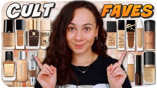 I TRIED EVERY CULT FAVORITE FOUNDATION…Whats Worth The Hype amp and What’s Not [upl. by Adalbert]