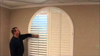 Custom Shutters for Arched Windows [upl. by Okemak]